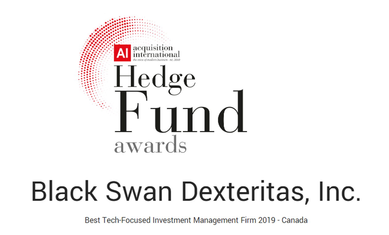 Best Tech-Focused Investment Management Firm 2019 - Canada